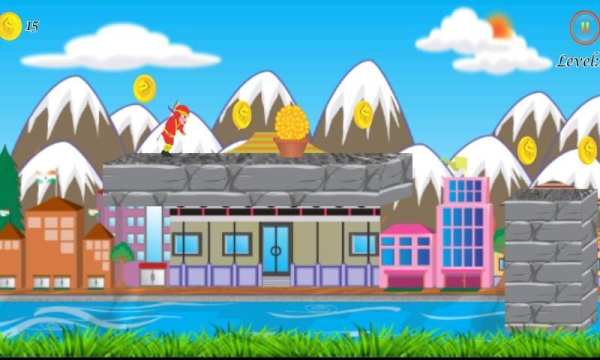 Ninja Hattori Jump screenshot 2
