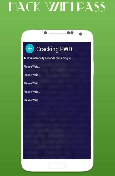 Wifi Password Hack Simulated 3 تصوير الشاشة