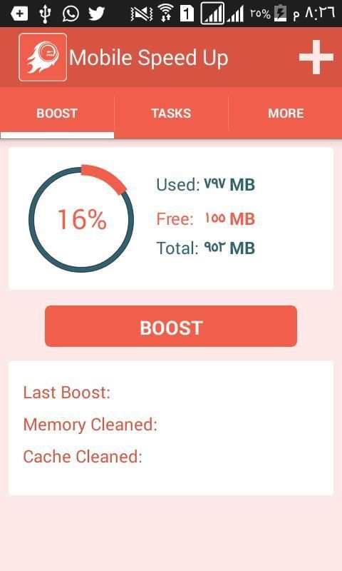 Mobile Speed Up - Ram Booster 6 تصوير الشاشة