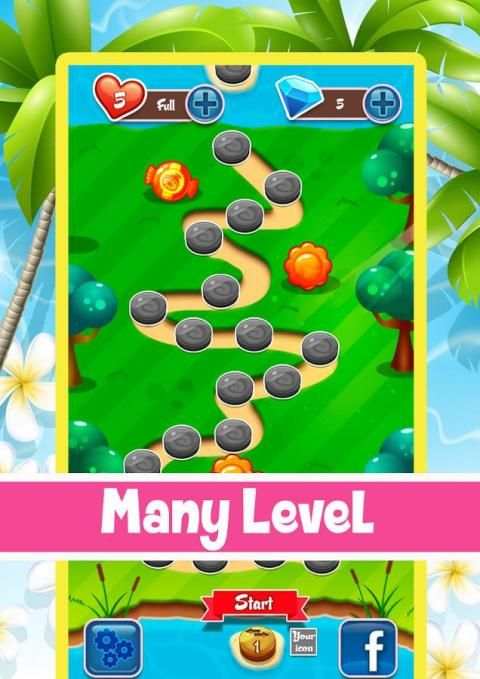 Sugar Smash 2 скриншот 1