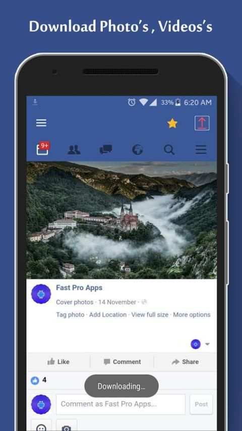 FastWeb For Facebook screenshot 4