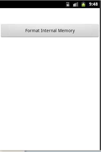 Format Internal Memory скриншот 1