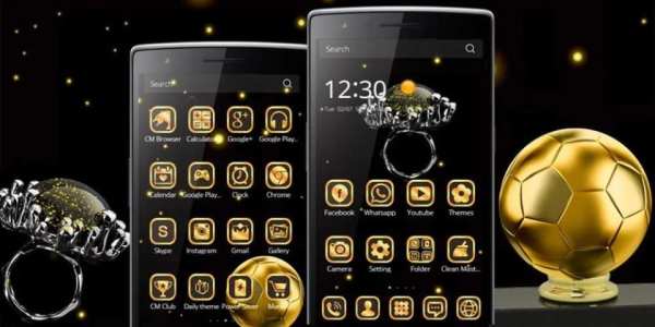 Sepakbola Emas Tema football screenshot 1