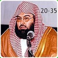 Sheikh Sudais Quran MP3 20-35 on 9Apps