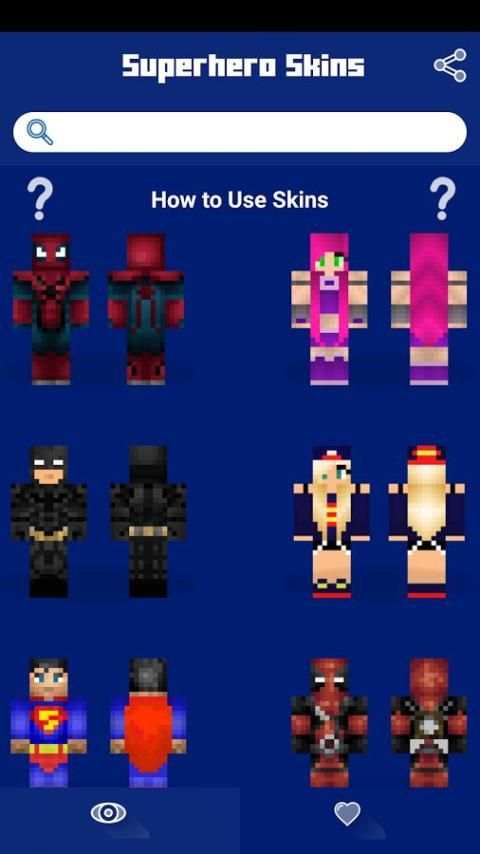 Skins for Minecraft Superhero screenshot 3