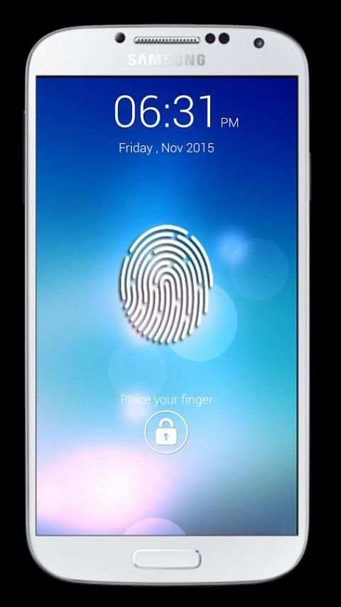 Fingerprint Lock Screen PRANK स्क्रीनशॉट 1