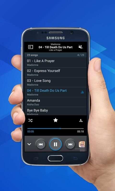 Music Player For Samsung screenshot 5