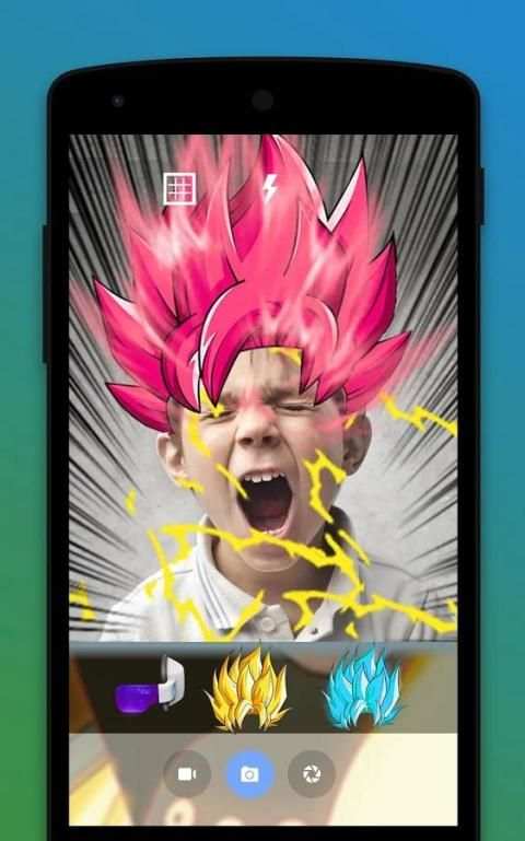 Super Saiyan Camera Studio 2 تصوير الشاشة