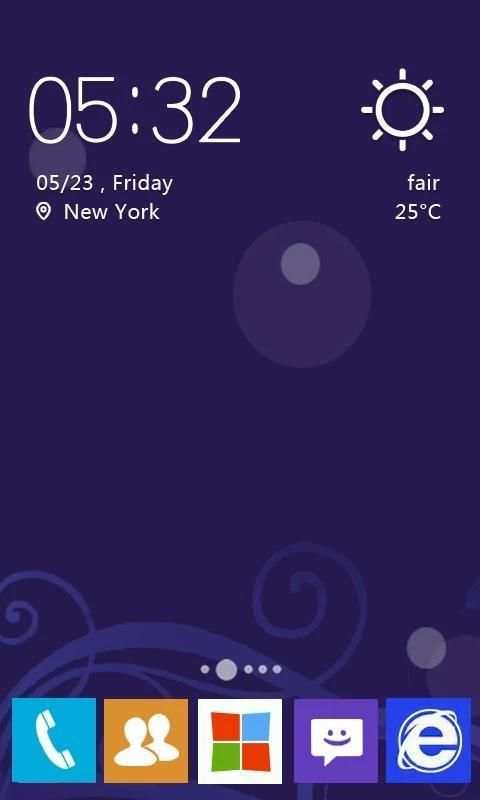 Solo Launcher Colorful Life 4 تصوير الشاشة