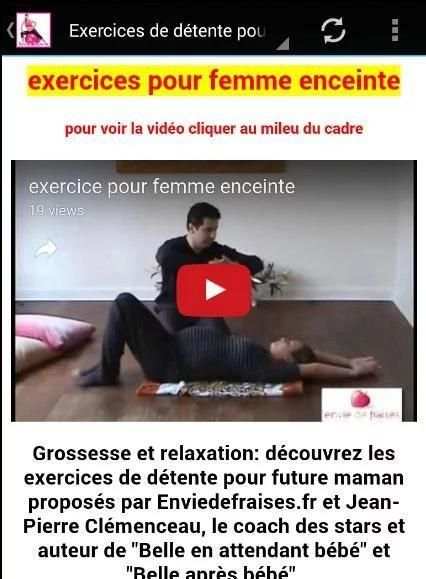 sport et grossesse screenshot 3
