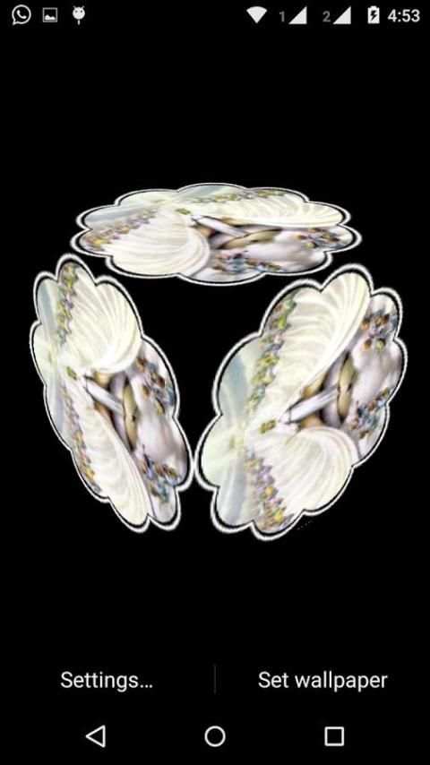 Mother Merry 3D cube Live WP screenshot 3