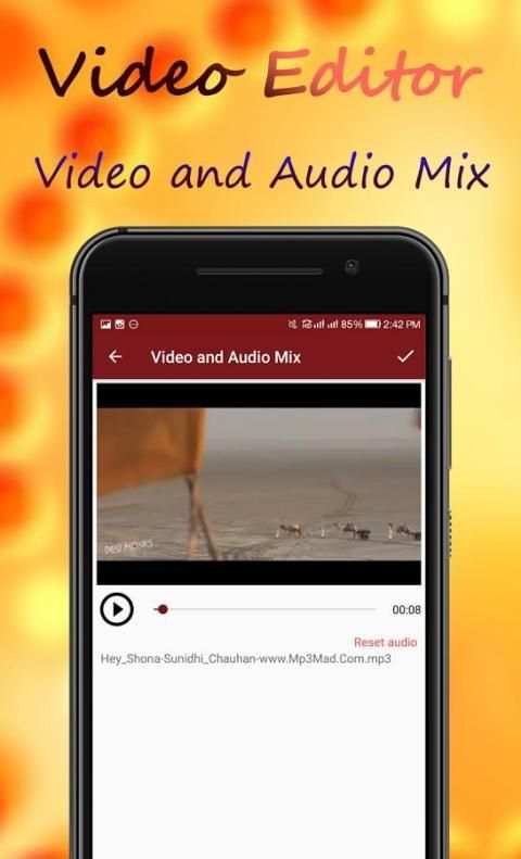Video Editor with Music स्क्रीनशॉट 3
