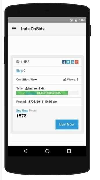 Indiaonbids screenshot 3