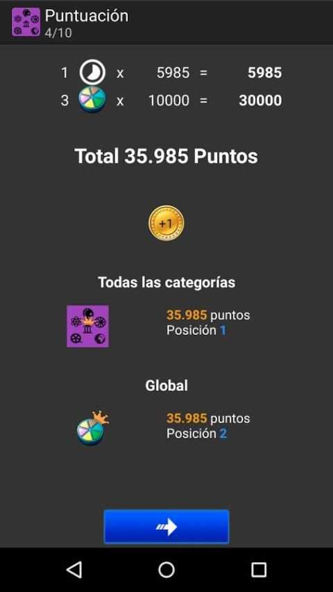 Trivial Quiz Español Preguntas स्क्रीनशॉट 1