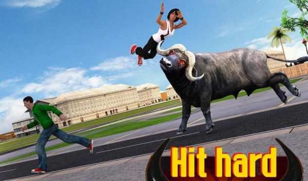 Angry Buffalo Attack 3D 4 تصوير الشاشة