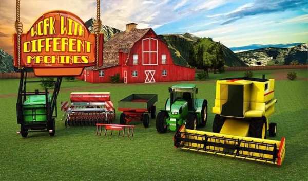 Hill Farmer Sim 3D स्क्रीनशॉट 3