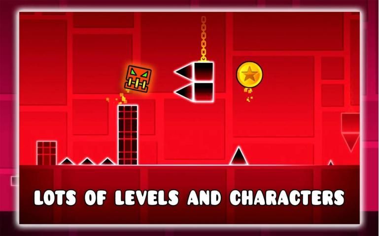 Angry Geometry Meltdown Rush screenshot 1