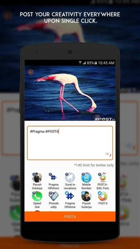 POST.it - Edit,Post,Socialize screenshot 1