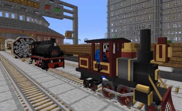 NEW Train Mod For MCPE 2 تصوير الشاشة