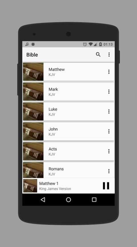 Bible Audio screenshot 7