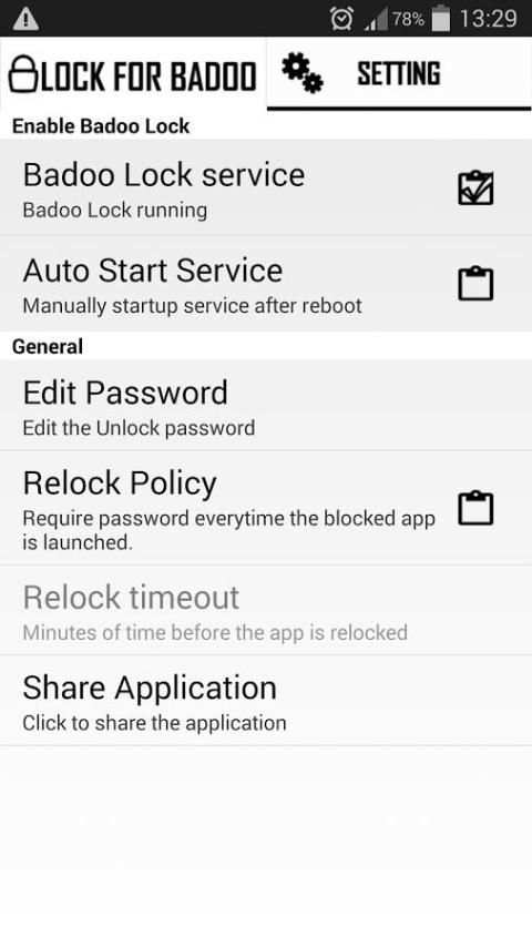 Kunci untuk Badoo screenshot 2
