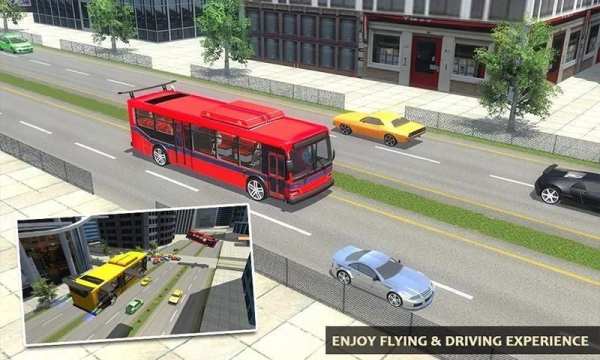Flying Coach Bus Pilot 3D 2016 screenshot 19
