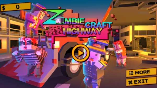 Zombie Craft Highway screenshot 8