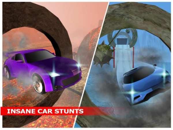 Extreme Car Stunts Driver 3D screenshot 2