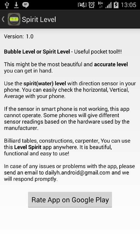 Spirit Level (Bubble Level) screenshot 4