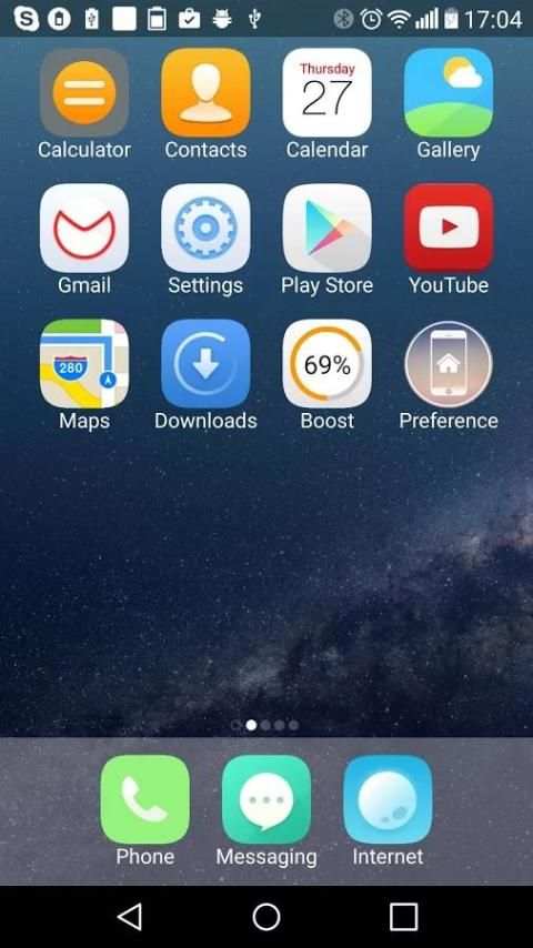 iLauncher iOS 10 style screenshot 2