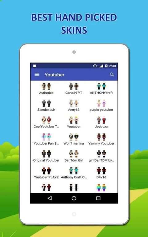 Custom Skins for Minecraft PE screenshot 4