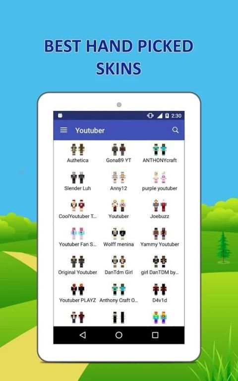 Custom Skins for Minecraft PE screenshot 9