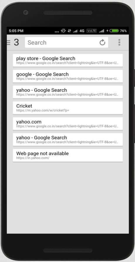 Jio Browser скриншот 4