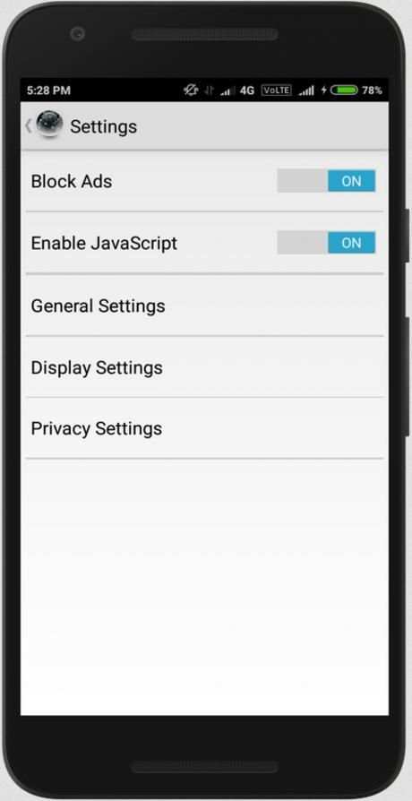 Jio Browser скриншот 3