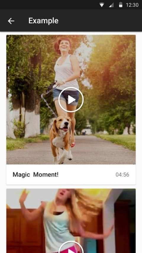 Reverse - Funny Video Editor скриншот 1