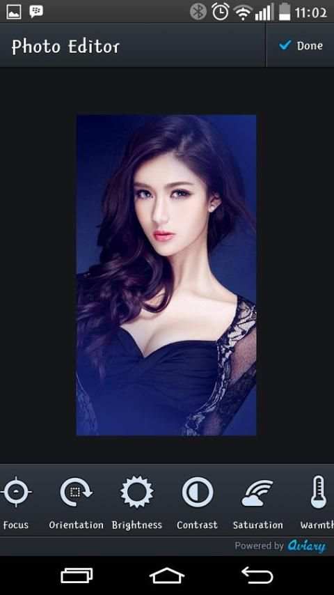 Candid Foto Editor an Kamera screenshot 1