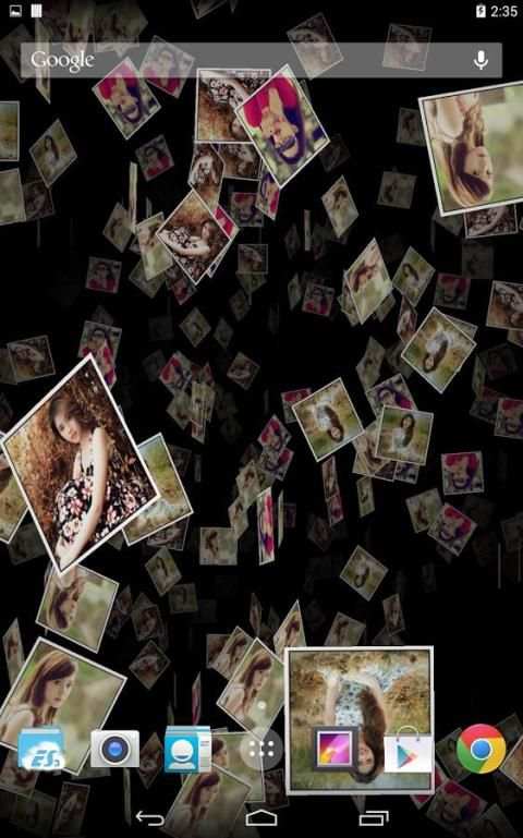 Ghep hinh, khung hinh 3D LWP screenshot 2