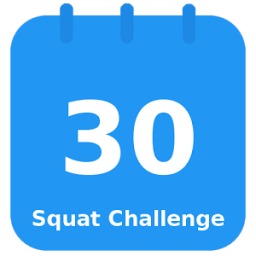 30 Day Squat Challenge أيقونة
