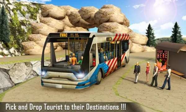 Off-Road Bus Driver 2016 17 تصوير الشاشة