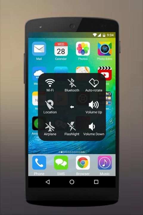 Theme for Iphone Launcher Fake screenshot 2