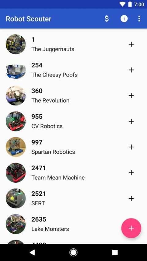 Robot Scouter - FRC Scouting स्क्रीनशॉट 1