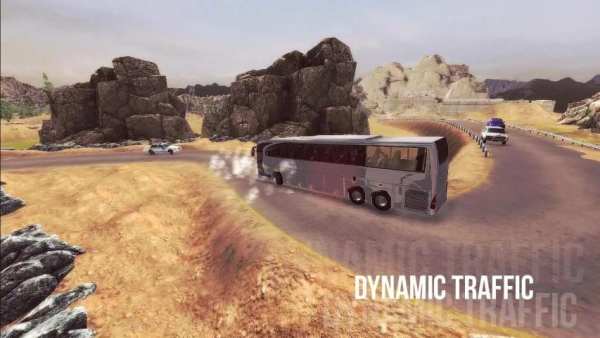 Bus Simulator : Coach Driver 4 تصوير الشاشة
