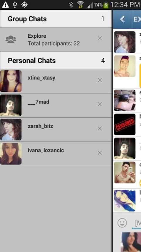 Instachat स्क्रीनशॉट 2