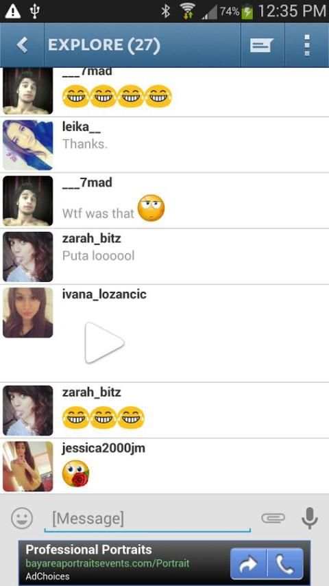 Instachat स्क्रीनशॉट 1
