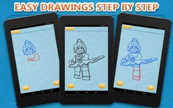 Drawing Ideas Lego Ninjago screenshot 1