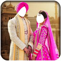 Sikh Couple Photo Suit New