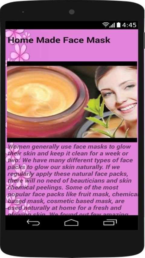 HomeMade FaceMask 2 تصوير الشاشة