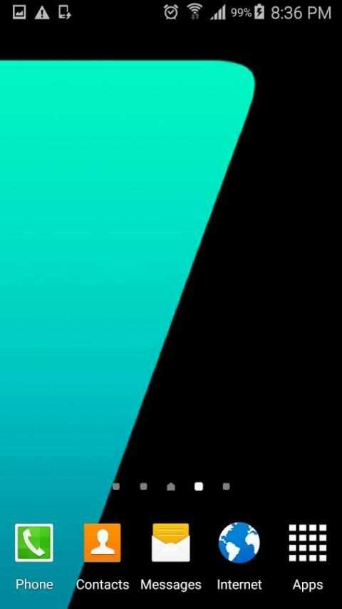 S7 Line Live Wallpaper screenshot 2