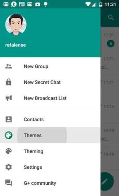 Talk Messenger App. स्क्रीनशॉट 2