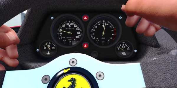 F40 Driving Ferrari Simulator скриншот 6